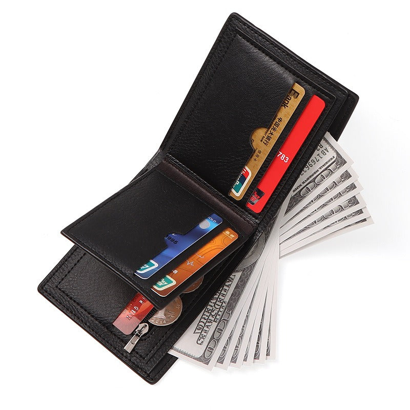 New Korean Youth Leather Wallet