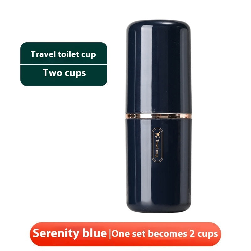 Camping Business Trip Airplane Travel Cup Toothbrush Storage Box