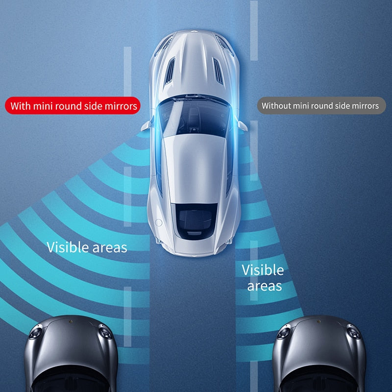 Baseus' Wide angle blind spot mirrors