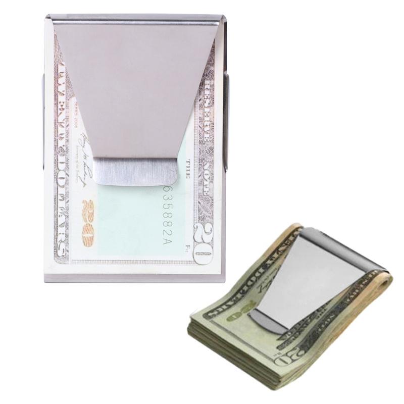 THINKTHENDO Unisex Slim Money Clip