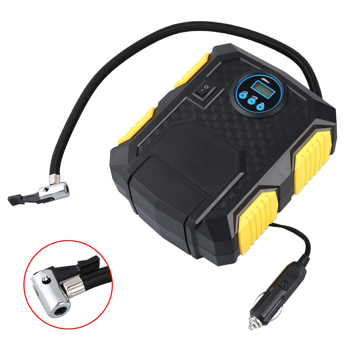 Digital Tire Inflator DC 12 Volt