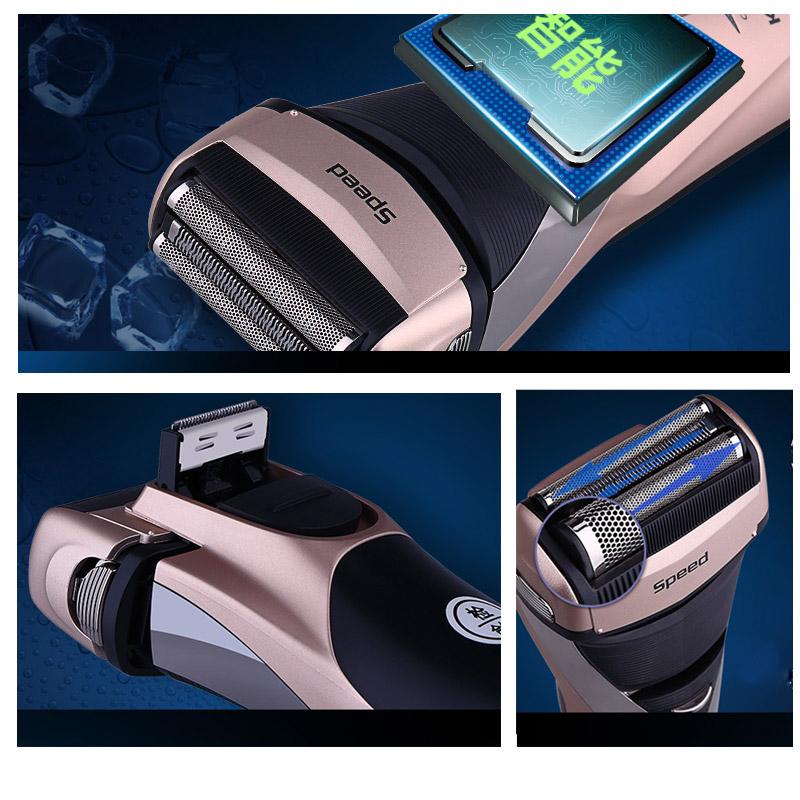 Kemei rechargeable electric shaver men