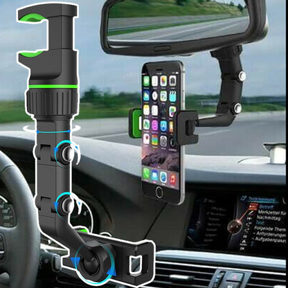 Multifunctional Car Phone Holder clamp with 360 Degree Rotation