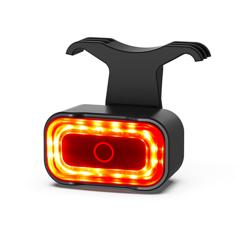 Intelligent induction brake bicycle taillight