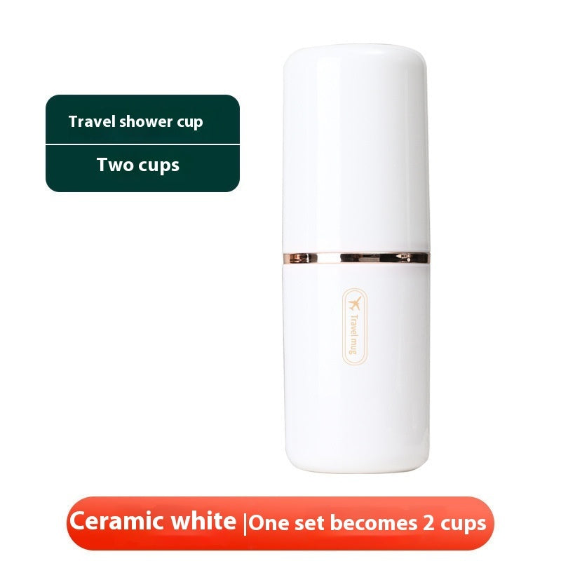 Camping Business Trip Airplane Travel Cup Toothbrush Storage Box