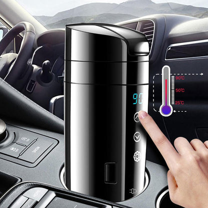 70W Real-time Temperature Vehicle Heating Cup