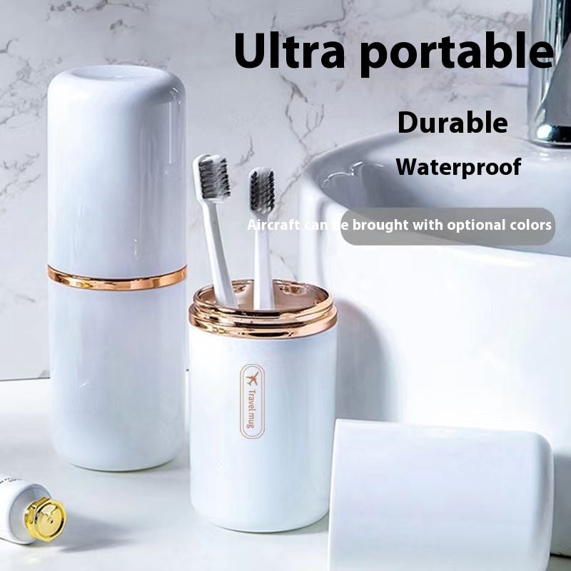 Camping Business Trip Airplane Travel Cup Toothbrush Storage Box