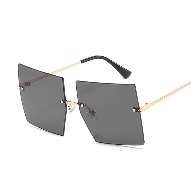 Luxury  Vintage Women Square Sunglasses