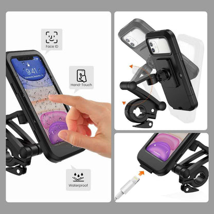 Bicycle Mobile Phone Waterproof Bracket Mount