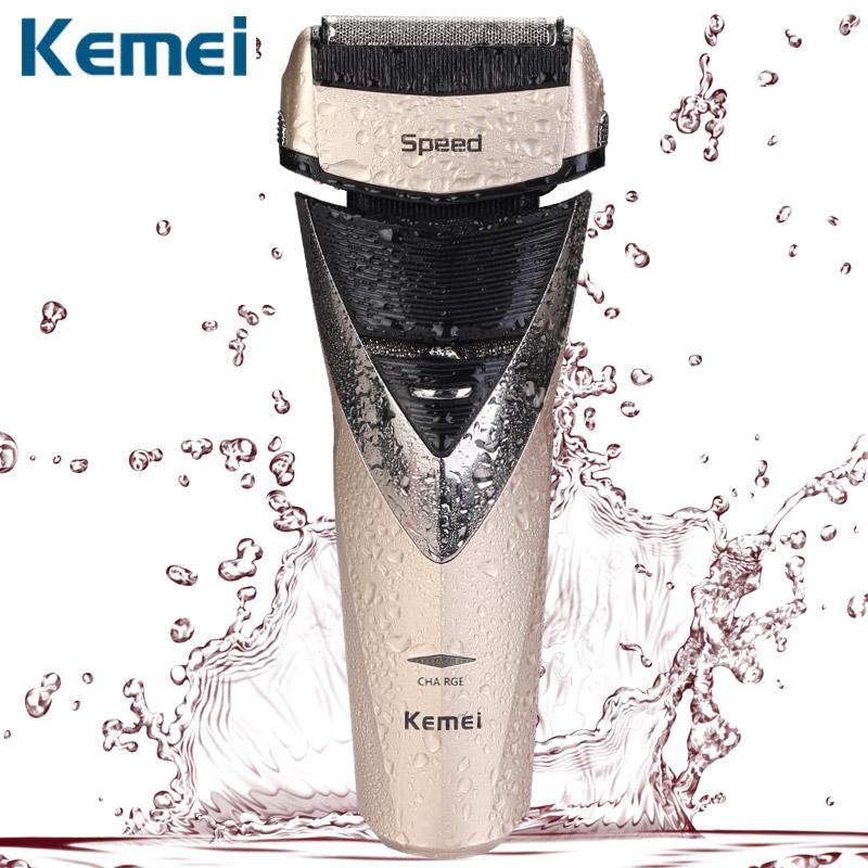 Kemei rechargeable electric shaver men
