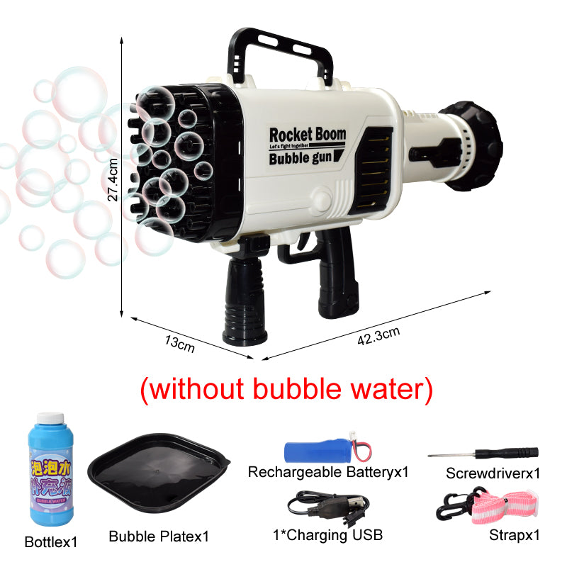 Children's Handheld 44-hole Bubble Bazooka