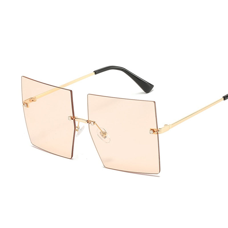 Luxury  Vintage Women Square Sunglasses