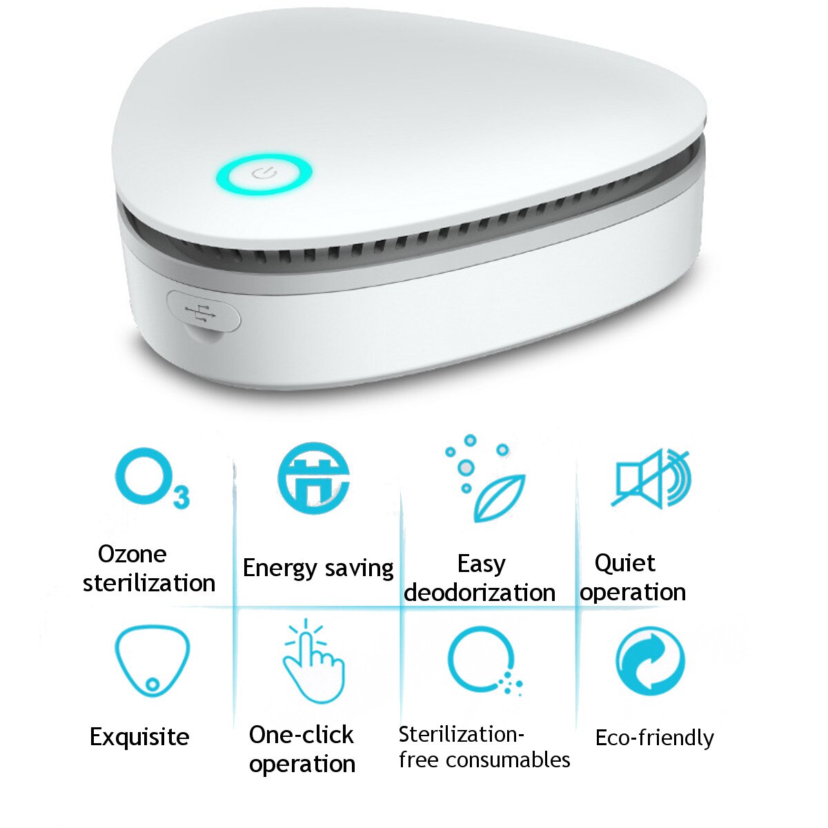 USB Portable Mini Ozone Air Purifier