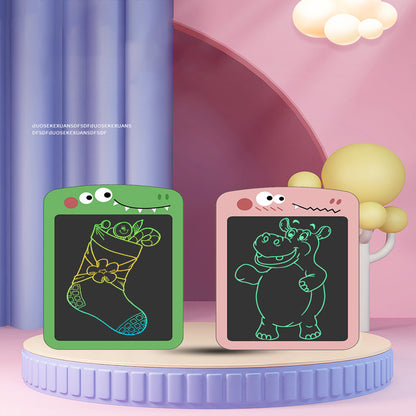 6.5 Inch Children's Cartoon Couple Dinosaur LCD Writing Board