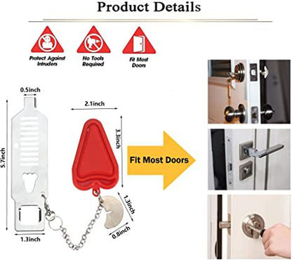 Travel Anti-Theft Portable Top Door Lock