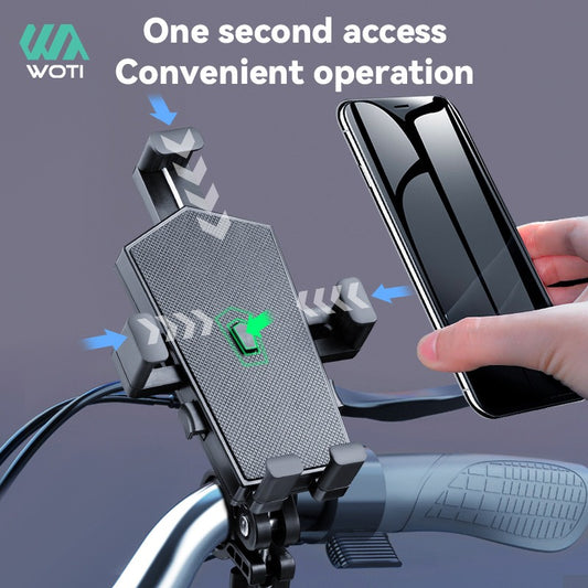 360 Degree Mobile Handlebar phone mount with optional umbrella