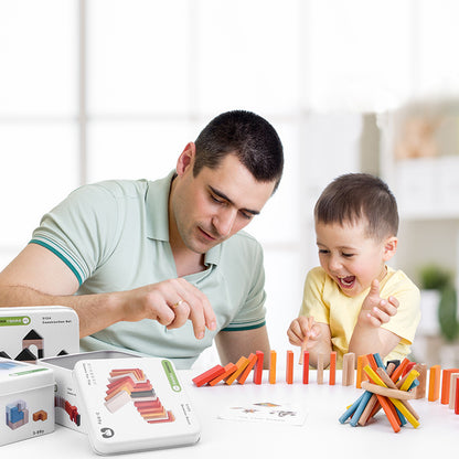 Children's Educational Travel Iron Box Rubik's Cube Puzzle