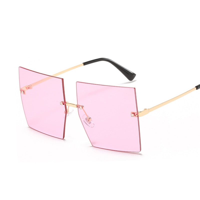 Luxury  Vintage Women Square Sunglasses