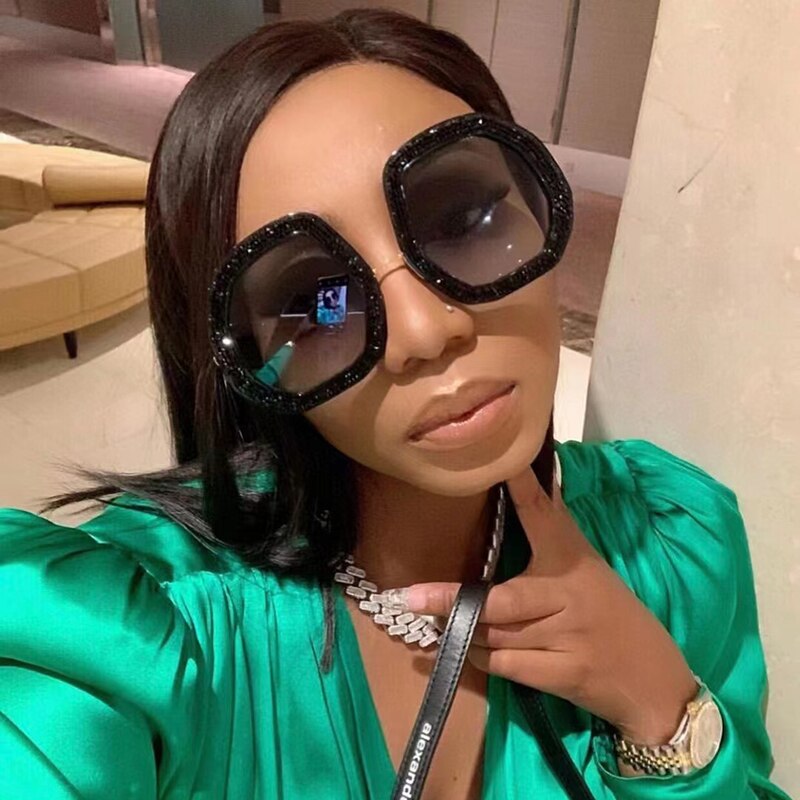 Big Frame Luxury Travel Sunglasses For Women