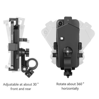 360 Degree Mobile Handlebar phone mount with optional umbrella