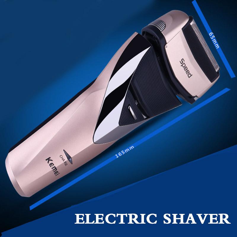 Kemei rechargeable electric shaver men