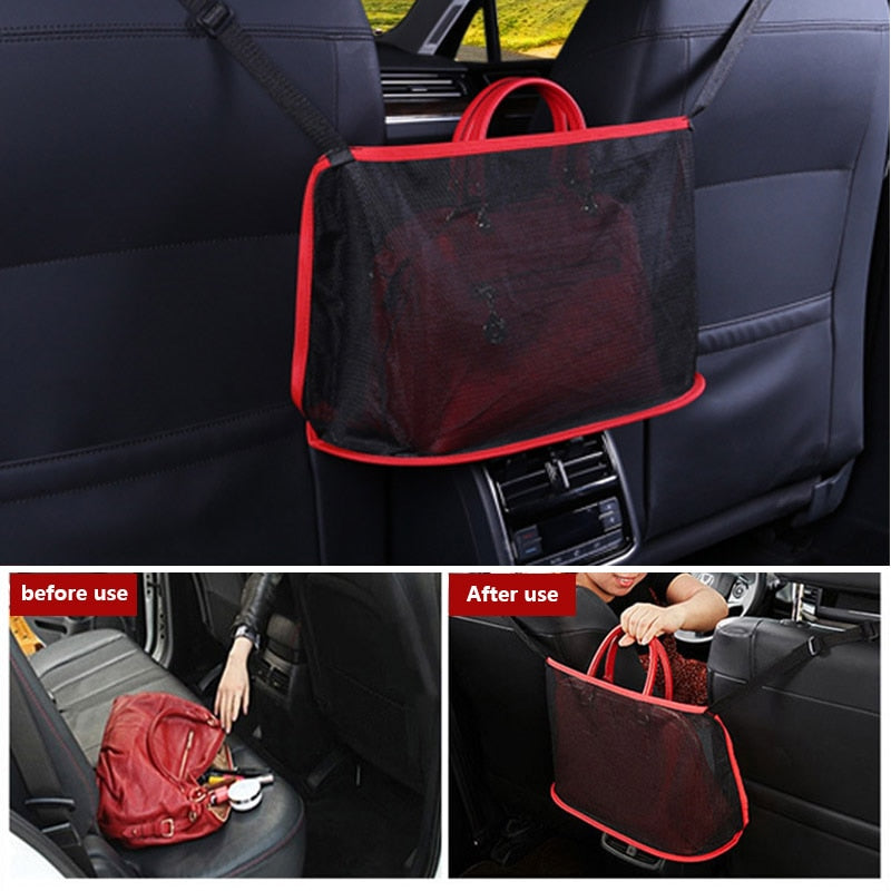 Car Net Pocket Handbag Holder