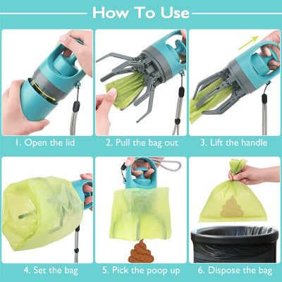 Portable Lightweight Dog Pooper Scooper