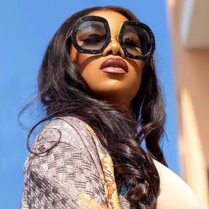 Big Frame Luxury Travel Sunglasses For Women