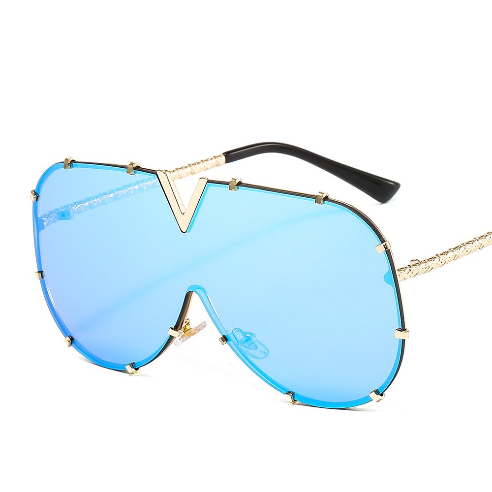Big Frame Retro Luxury Designer Sun Glasses UV400 Eyewear