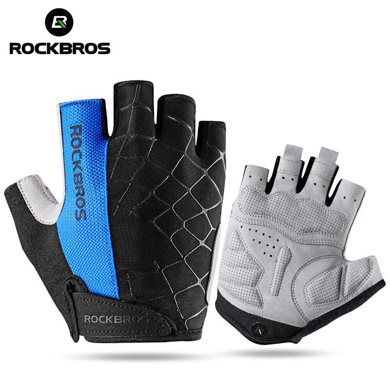 ROCKBROS Cycling Bike Half Finger Gloves