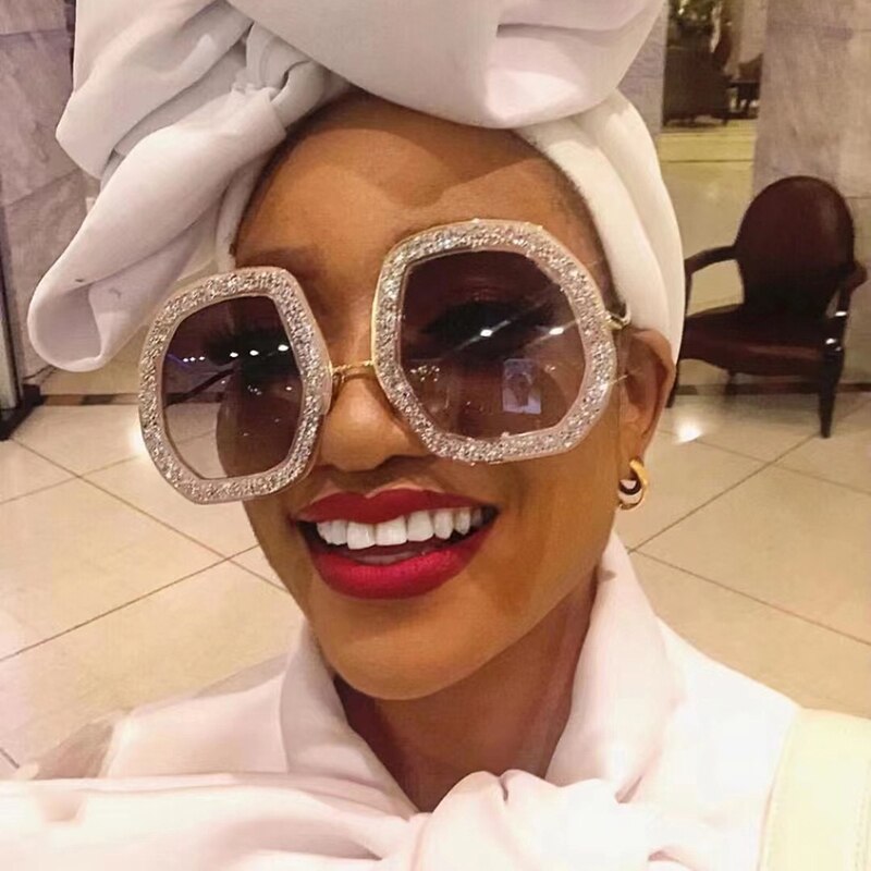 Big Frame Luxury Travel Sunglasses For Women