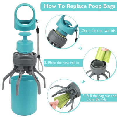 Portable Lightweight Dog Pooper Scooper