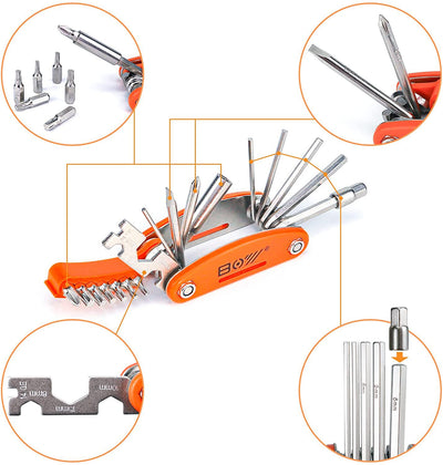 20 in 1 Bicycle Utility Multi-Tool