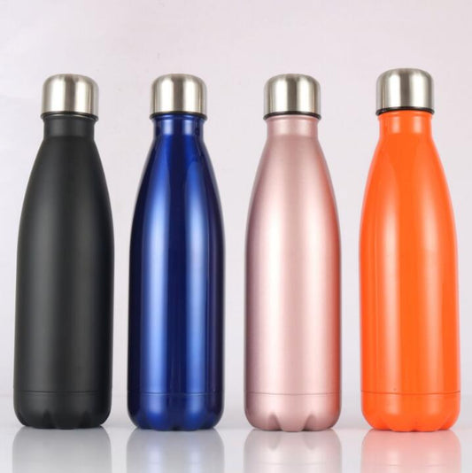 16.9oz / 500ml Stainless Steel Sports Thermos Water Bottle