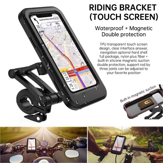 Bicycle Mobile Phone Waterproof Bracket Mount