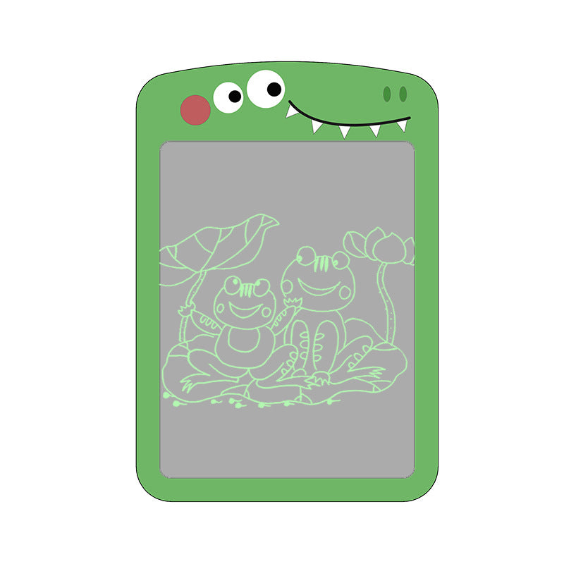 6.5 Inch Children's Cartoon Couple Dinosaur LCD Writing Board