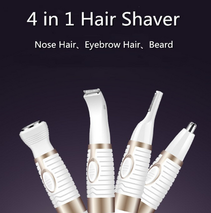 4in1 grooming kit nose hair trimmer eyebrow beard trimer