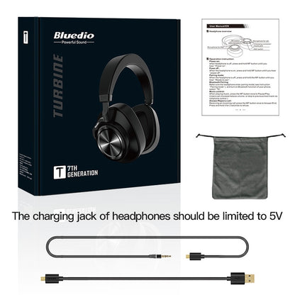 Bluedio T7 Bluetooth Headphones *Black Only*