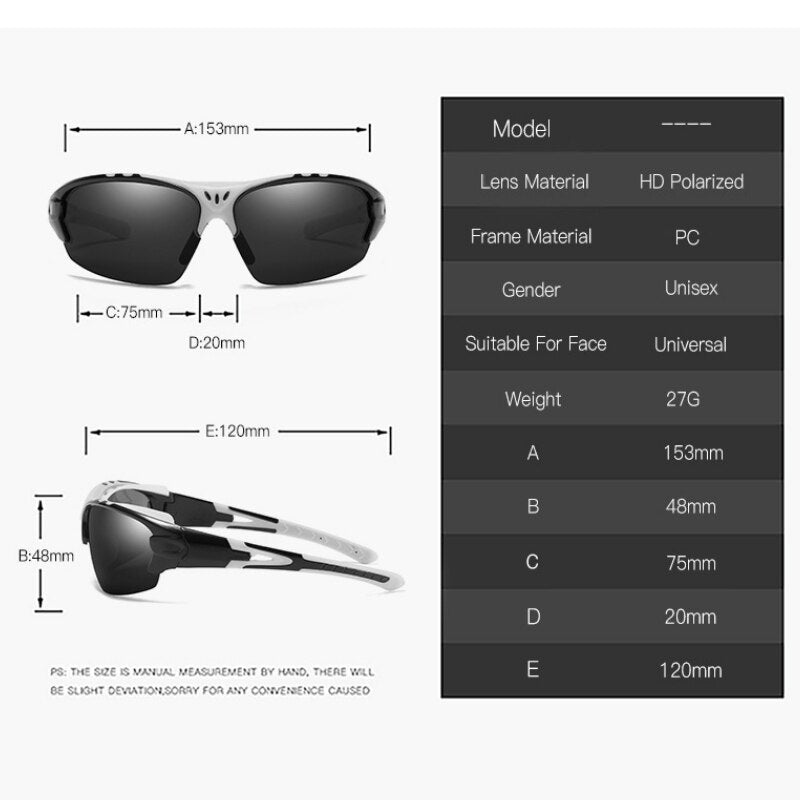 Polarized Sports Sunglasses for Men UV400