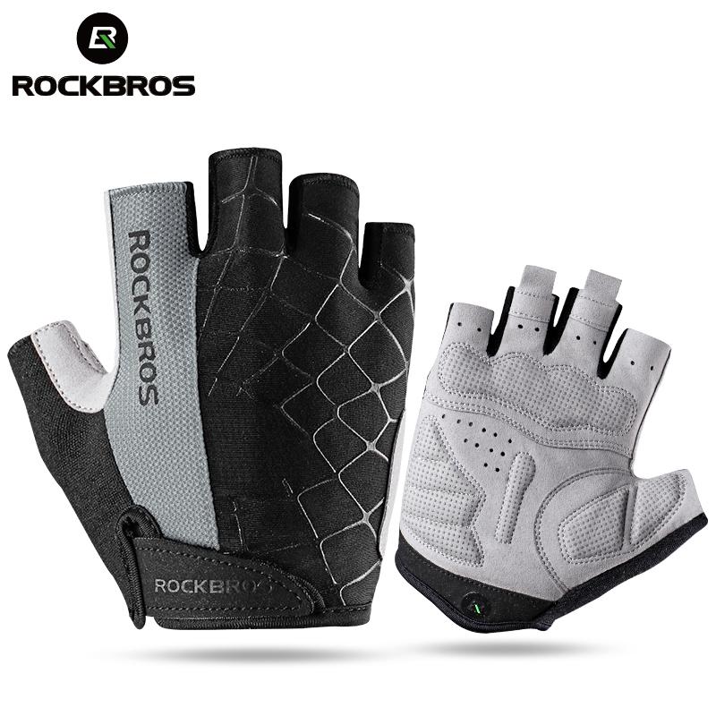 ROCKBROS Cycling Bike Half Finger Gloves