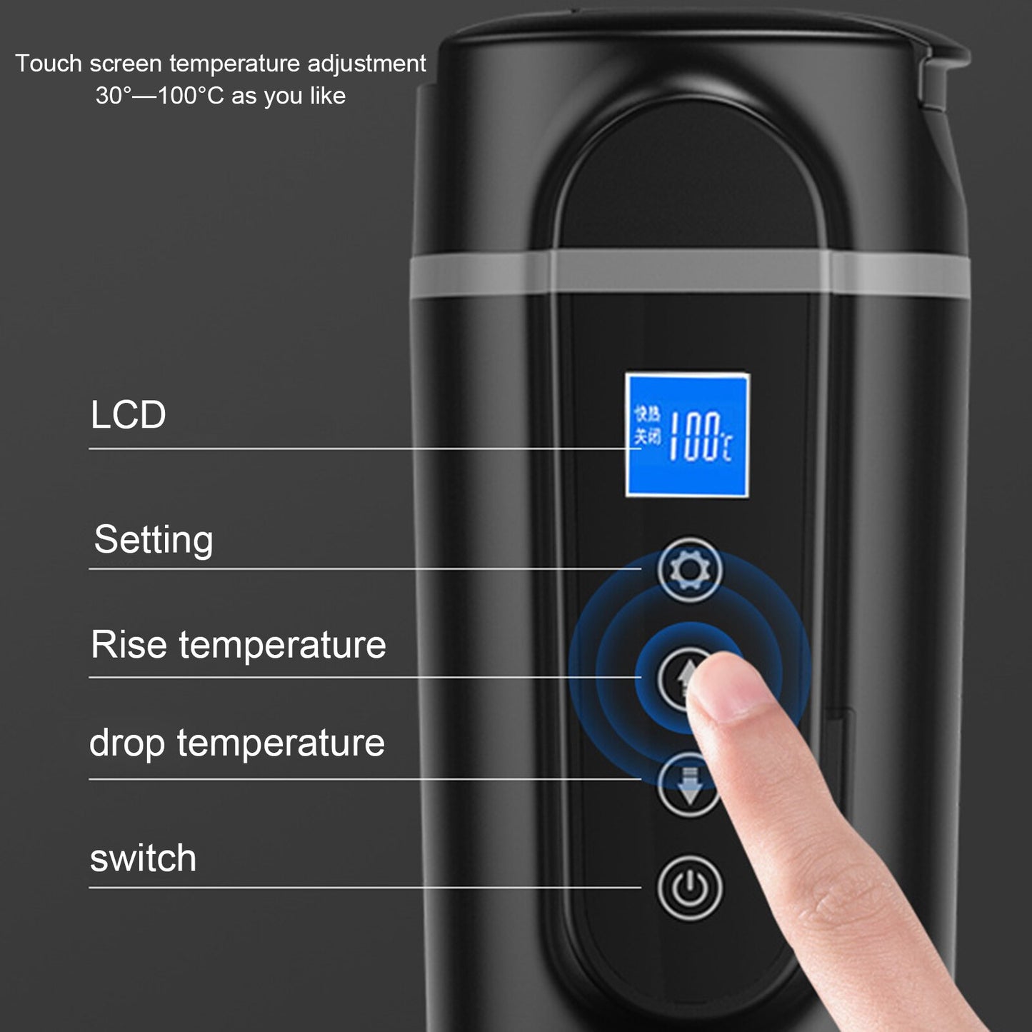 Car Heated Smart Mug