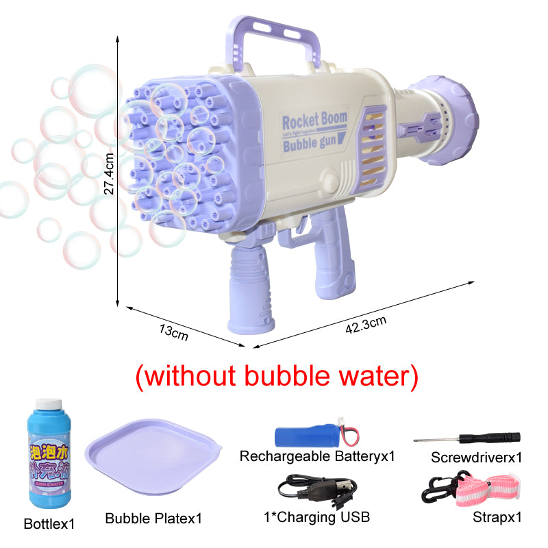 Children's Handheld 44-hole Bubble Bazooka