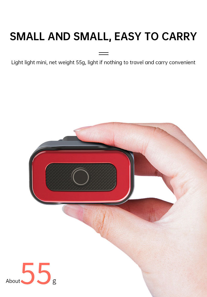 Intelligent induction brake bicycle taillight