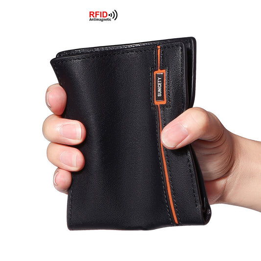 New Korean Youth Leather Wallet