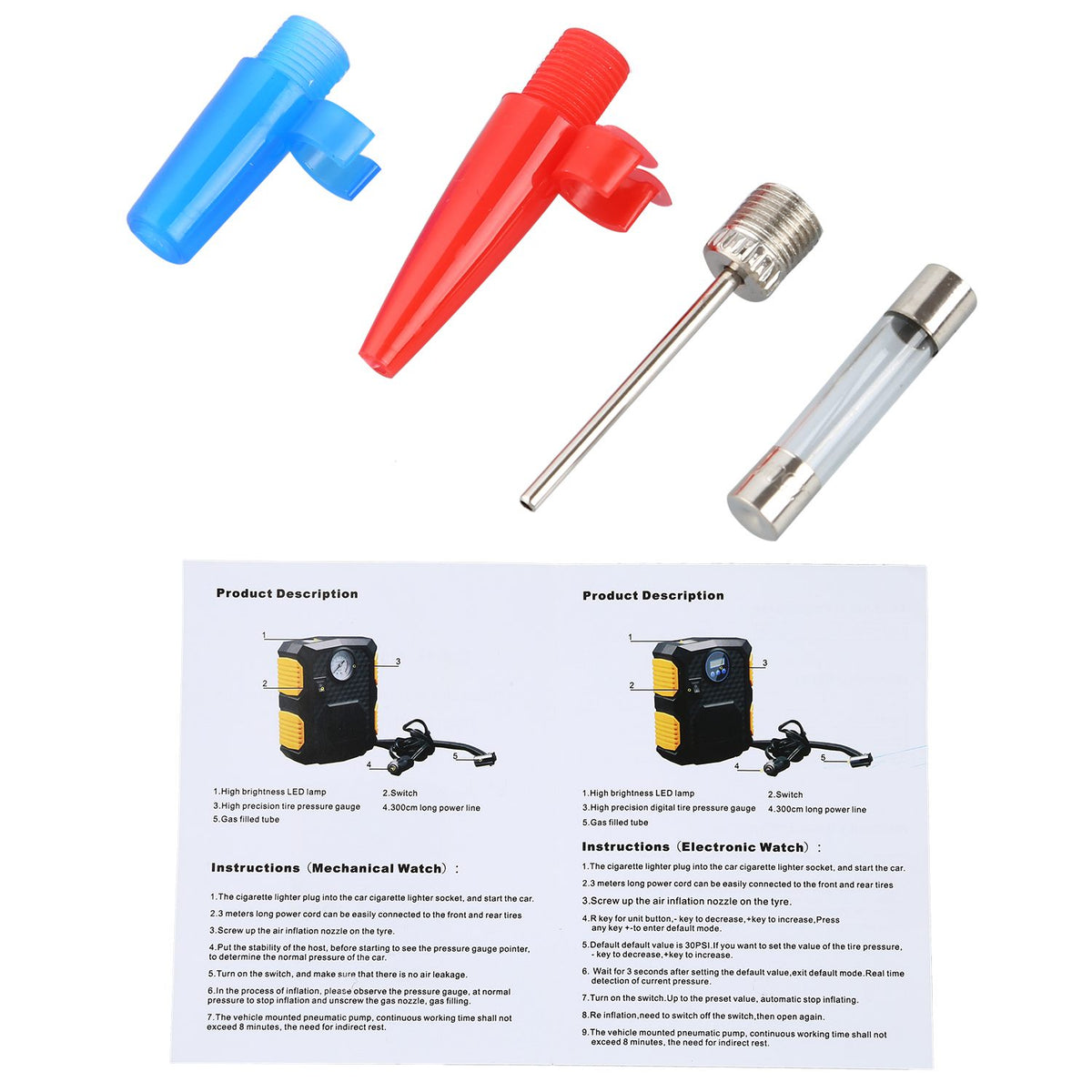 Digital Tire Inflator DC 12 Volt