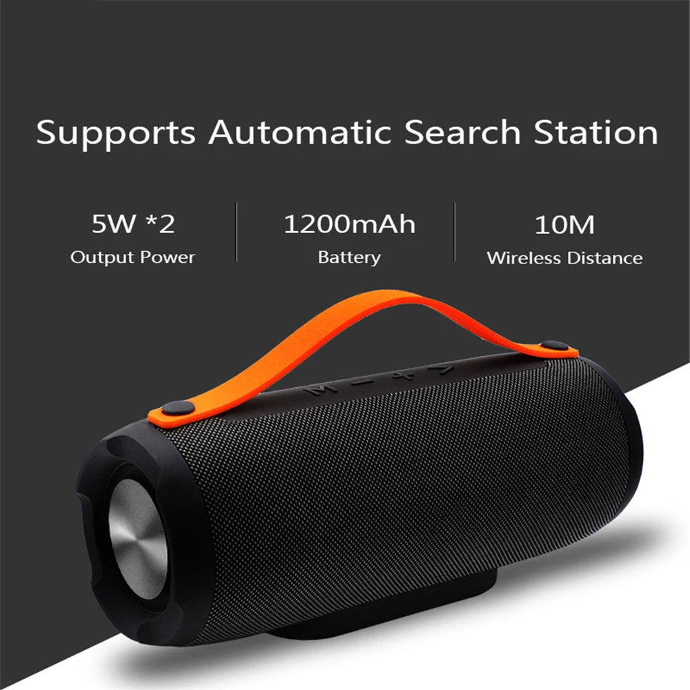 Portable Wireless Bluetooth E13 Speaker Stereo with Sub woofer