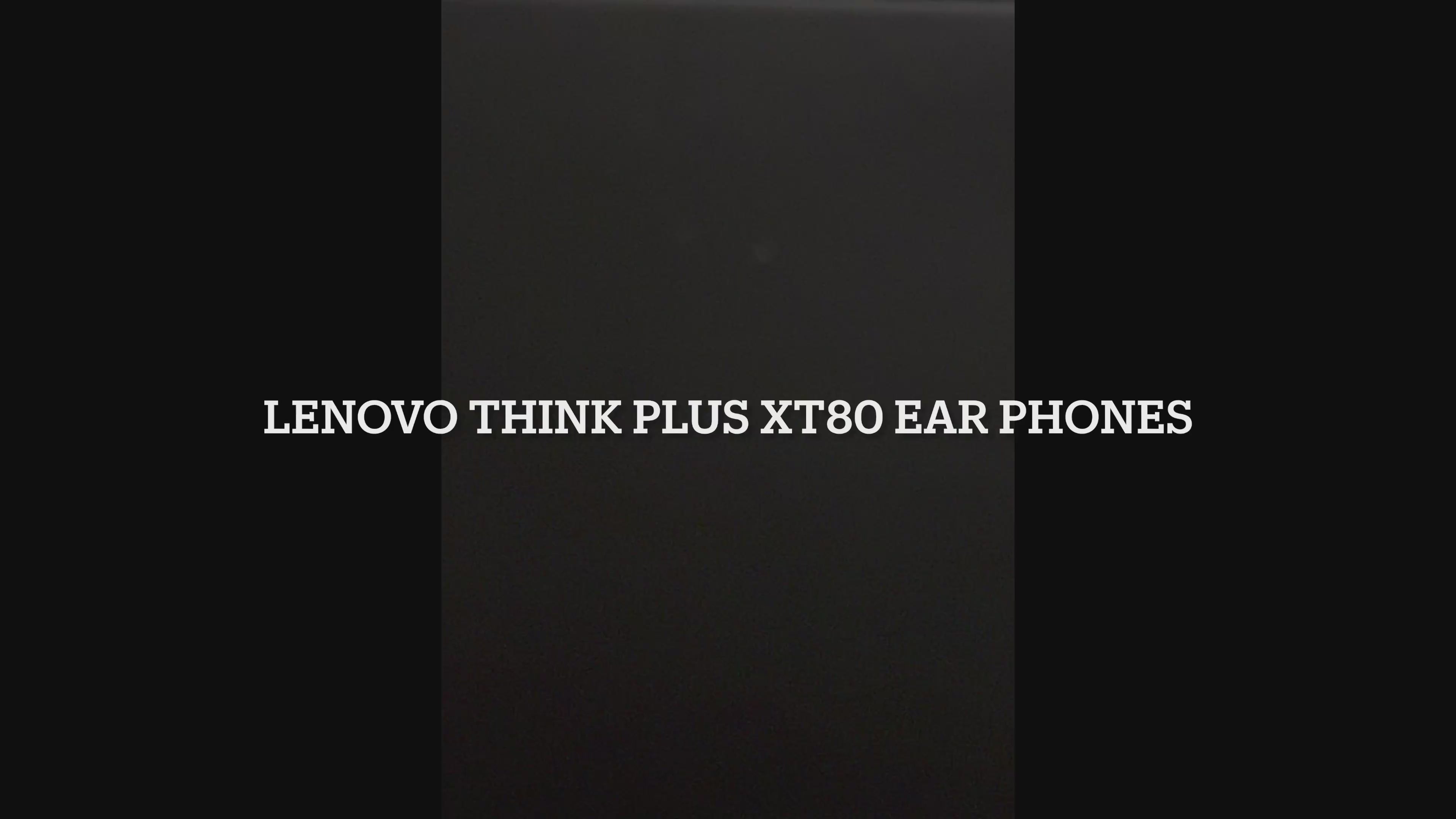 Lenovo's XT80 over the ear wireless Bluetooth earphones